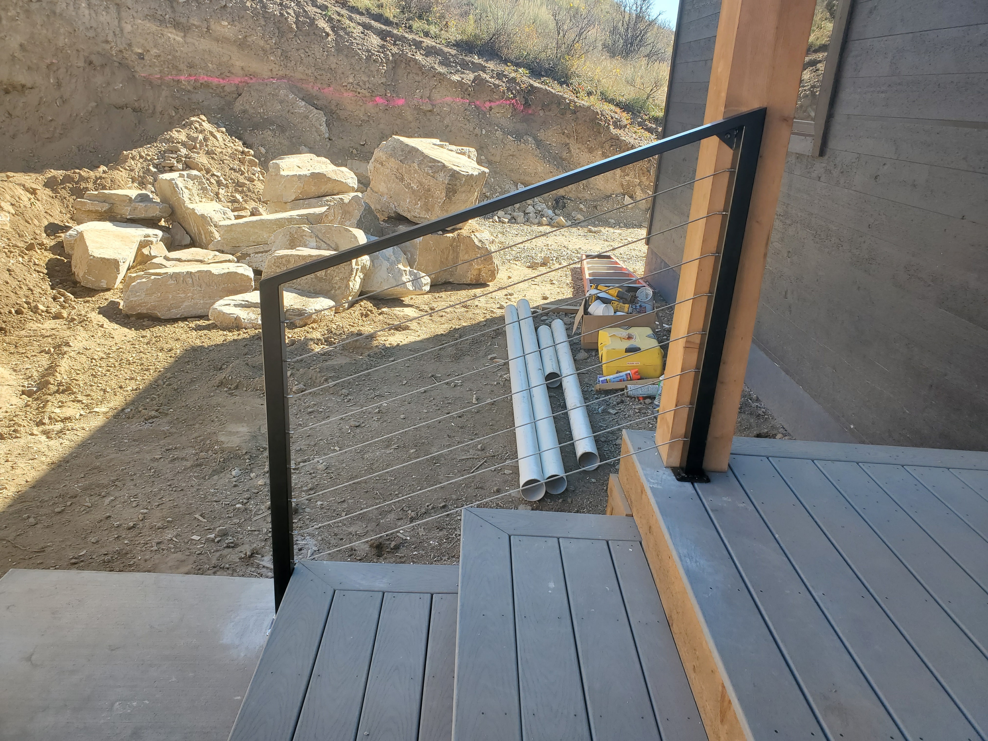 New Construction Cable Railing
